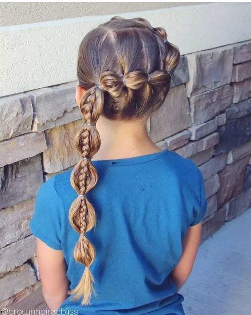 小孩编辫子视频,可爱发型轻松学