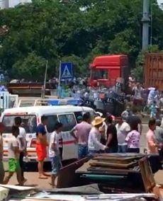 徐州新沂7.19事件视频,悲剧瞬间,生命警示录